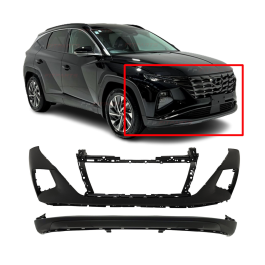 Front Bumper Cover Kit For Hyundai Tucson Perfect Fit Fast