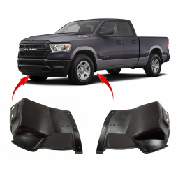 Set of 2 Front Fender Liner for Dodge RAM 1500 2019-2022- Easy ...