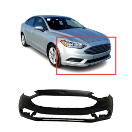 Front Bumper Cover for Ford Fusion 2017-2018 - Perfect Fit & Fast Delivery!