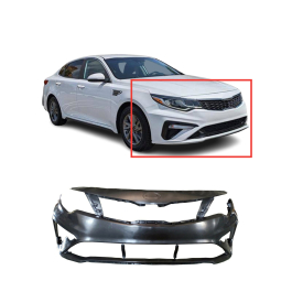 Front Bumper Cover for KIA Optima 2019-2020 - Perfect Fit & Fast Delivery!