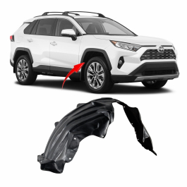 Front Passenger Side Fender Liner for Toyota RAV4 2019-2022- Easy ...