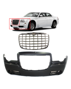 Bumper Cover & Grille for Chrysler 300 2005-2010