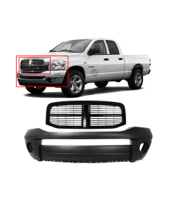 Bumper Cover & Grille for Dodge Ram 2006-2009