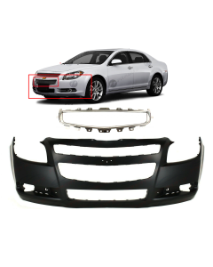 Bumper Cover & Grille for Chevrolet Malibu 2008-2012