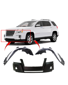 Bumper Cover & Fender Liner Kit for GMC Terrain 2014-2015