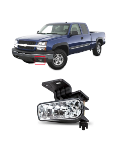 Fog Light For Chevrolet Silverado Tahoe Suburban 2000-2006