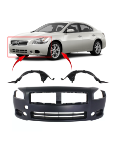 Bumper Cover & Fender Liner Kit for Nissan Maxima 2009-2014