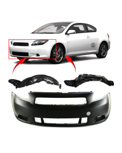 Bumper Cover & Fender Liner Kit for Scion tC 2005-2010