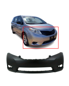 Bumper Cover for Toyota Sienna 2011-2017