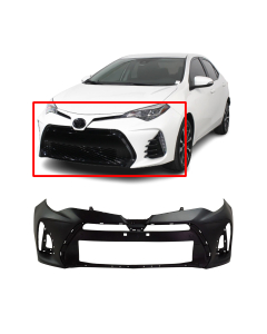 Bumper Cover for Toyota Corolla 2017-2019