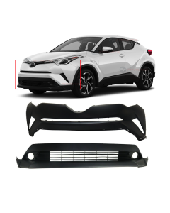 Bumper Cover Kit for Toyota C-HR 2018-2019