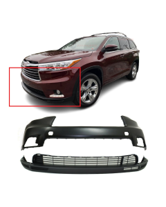 Bumper Cover Kit for Toyota Highlander 2014-2016