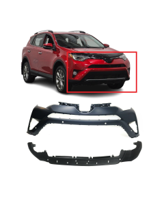 Bumper Cover Kit for Toyota RAV4 2016-2018