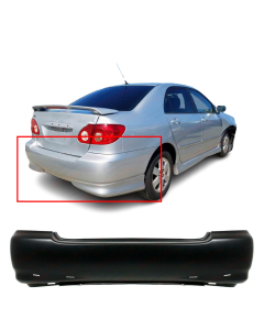 Bumper Cover for Toyota Corolla 2003-2008