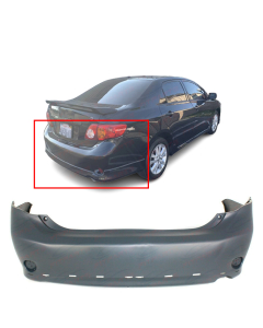 Bumper Cover for Toyota Corolla 2009-2010