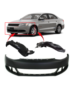 Bumper Cover & Fender Liner Kit for Volkswagen Jetta 2011-2014